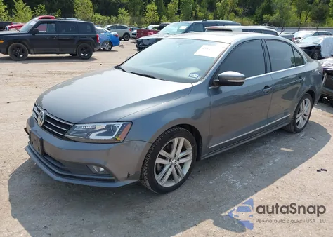 2017 Volkswagen Jetta Sel/Sel Premium from USA, damaged, VIN 3VWL17AJ5HM201912